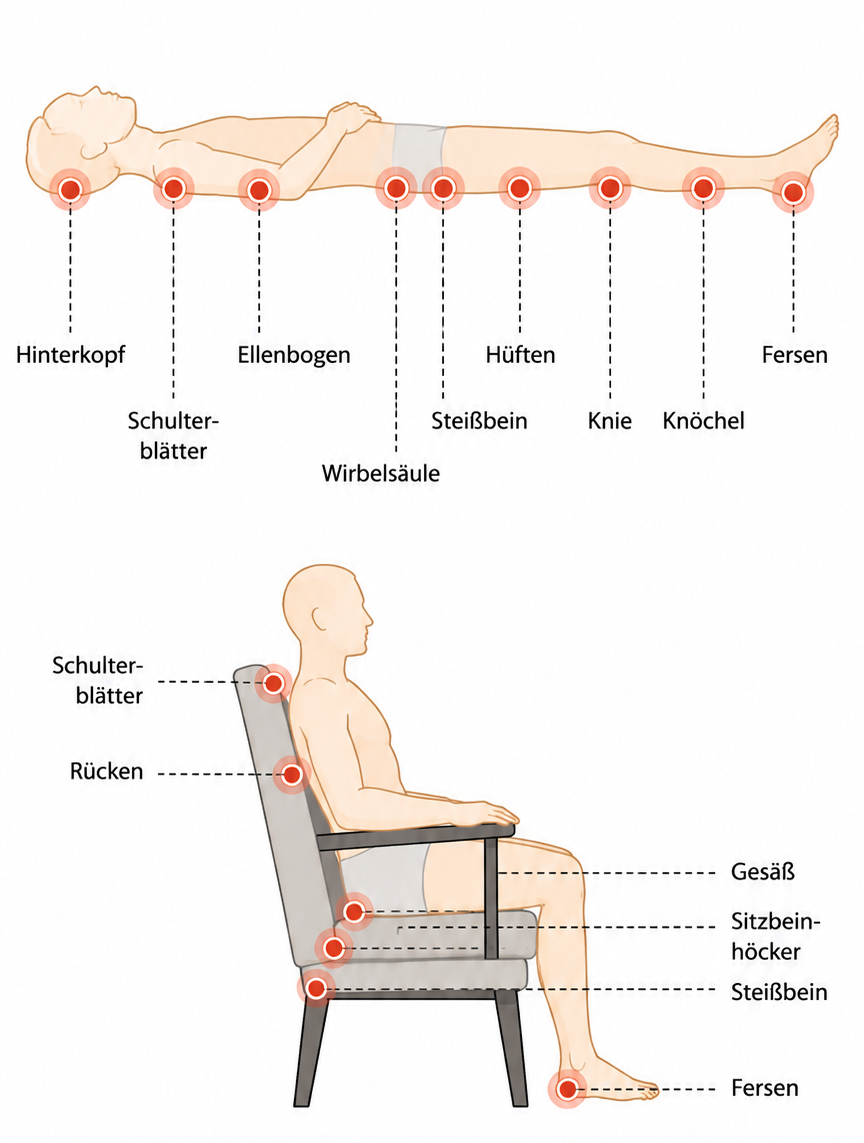 Druckstellen