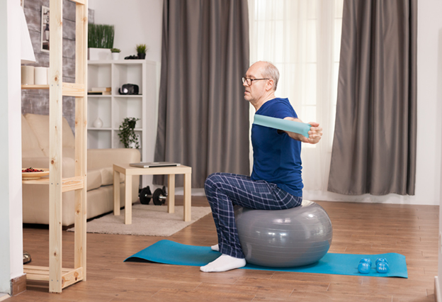 Altern hat Auswirkungen auf den Körper. Eine Lösung sind Balanceübungen