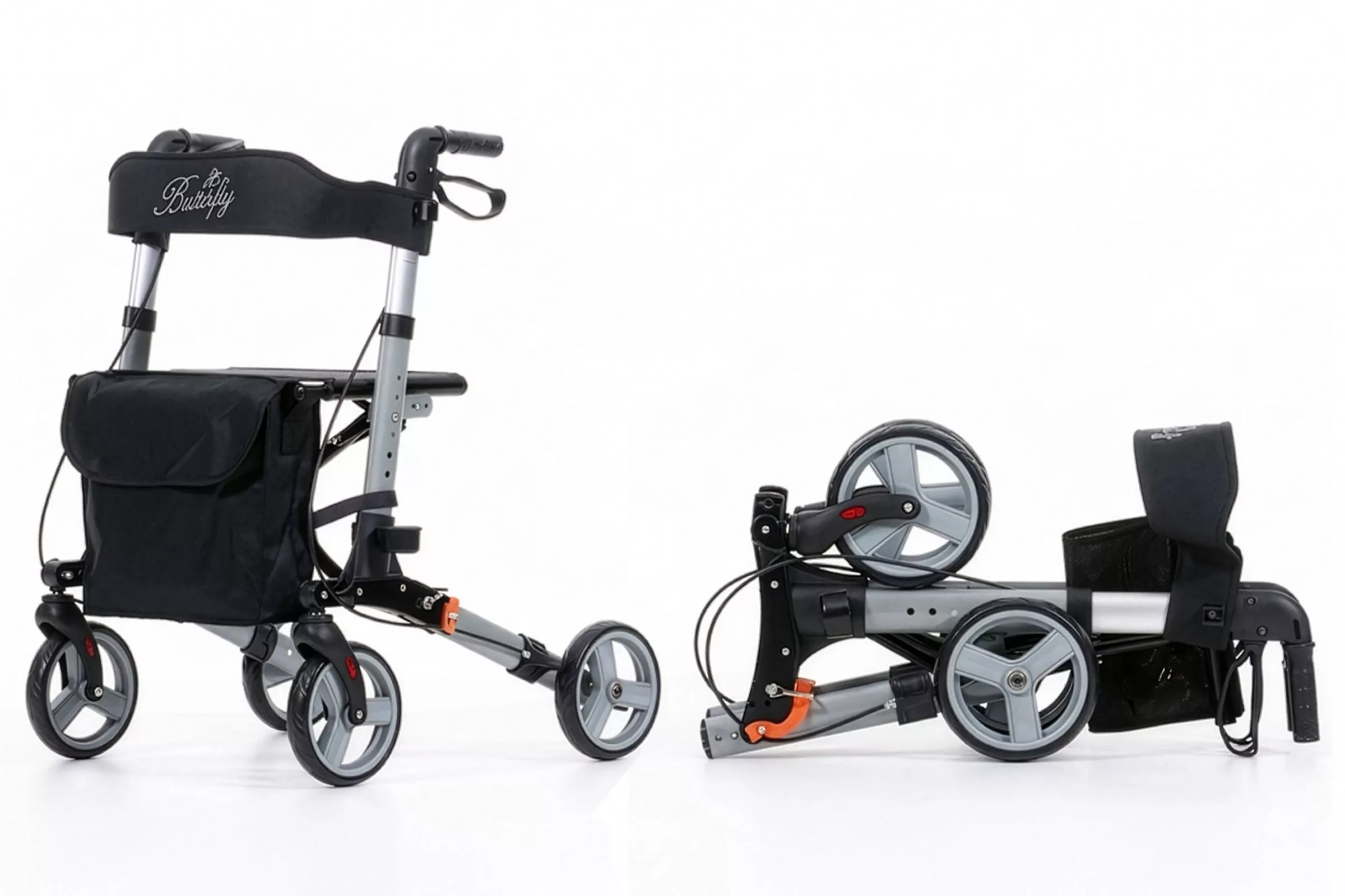 Rollator falten