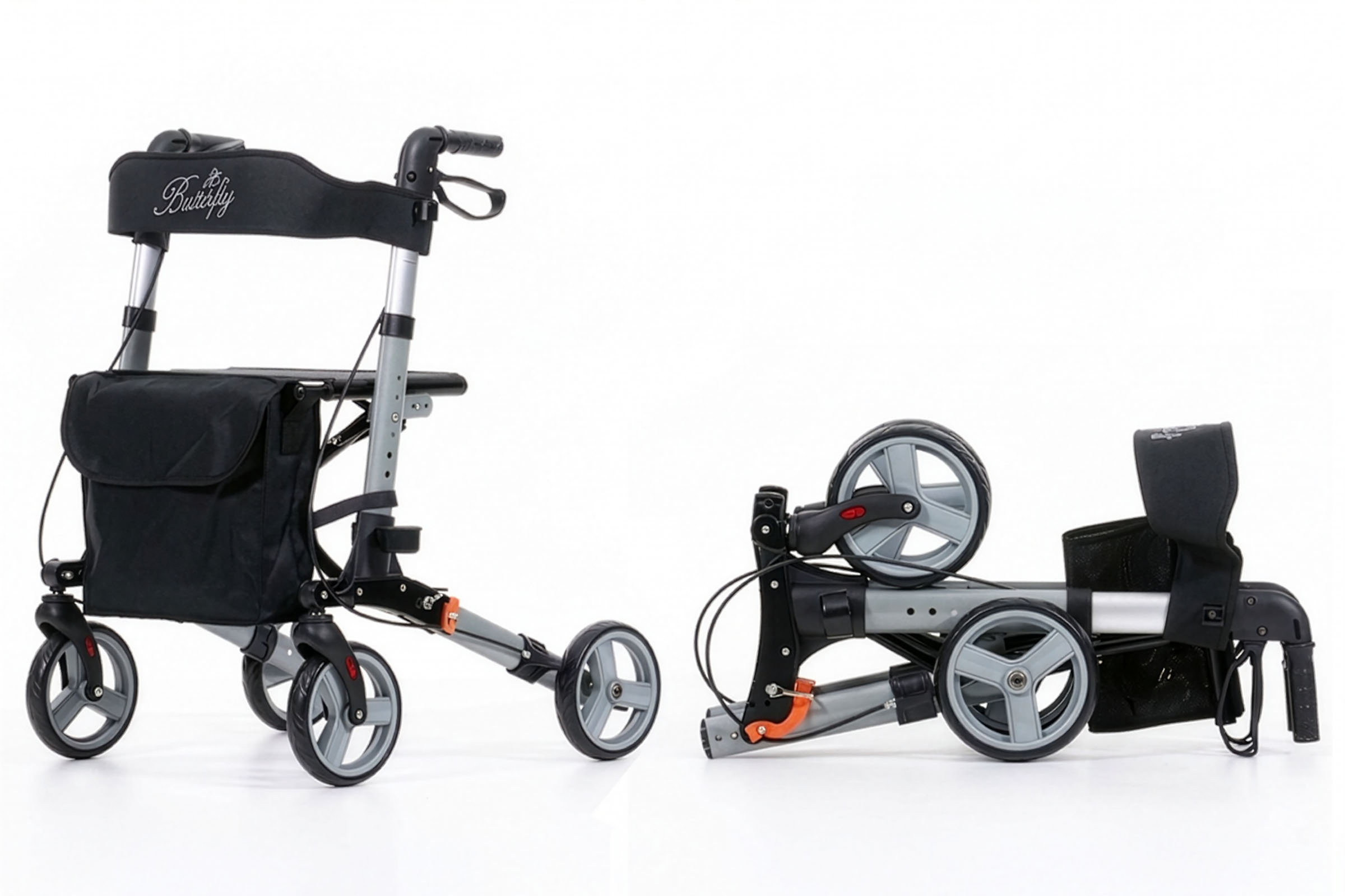 Rollator falten