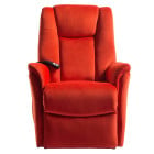 Rehashop Windsor Aufstehsessel Mikrosamt-orange