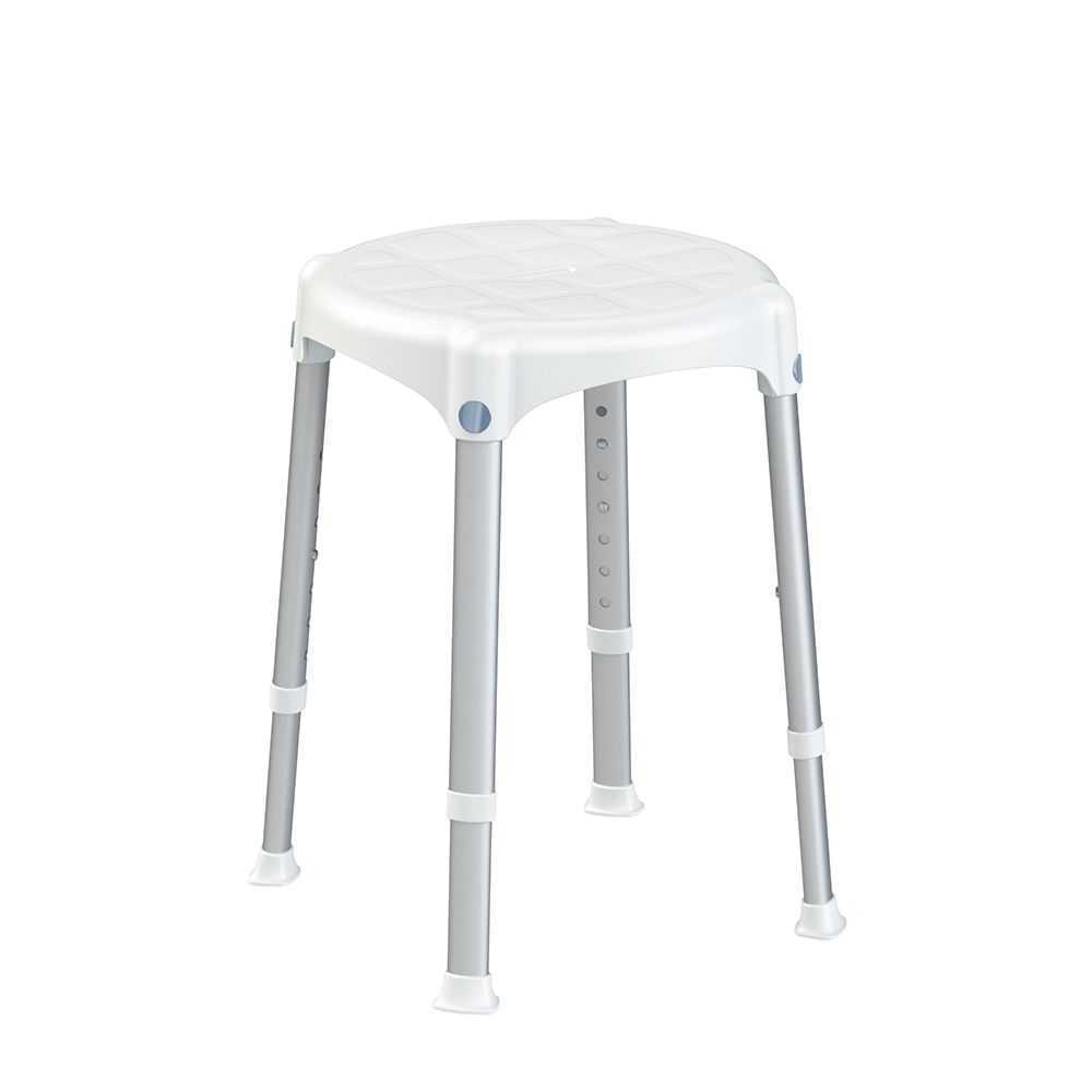 CARELINE Duschhocker Smart rund