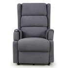 REHASHOP Aufstehsessel Canberra 2 Motoren von vorne, Farbe anthrazit