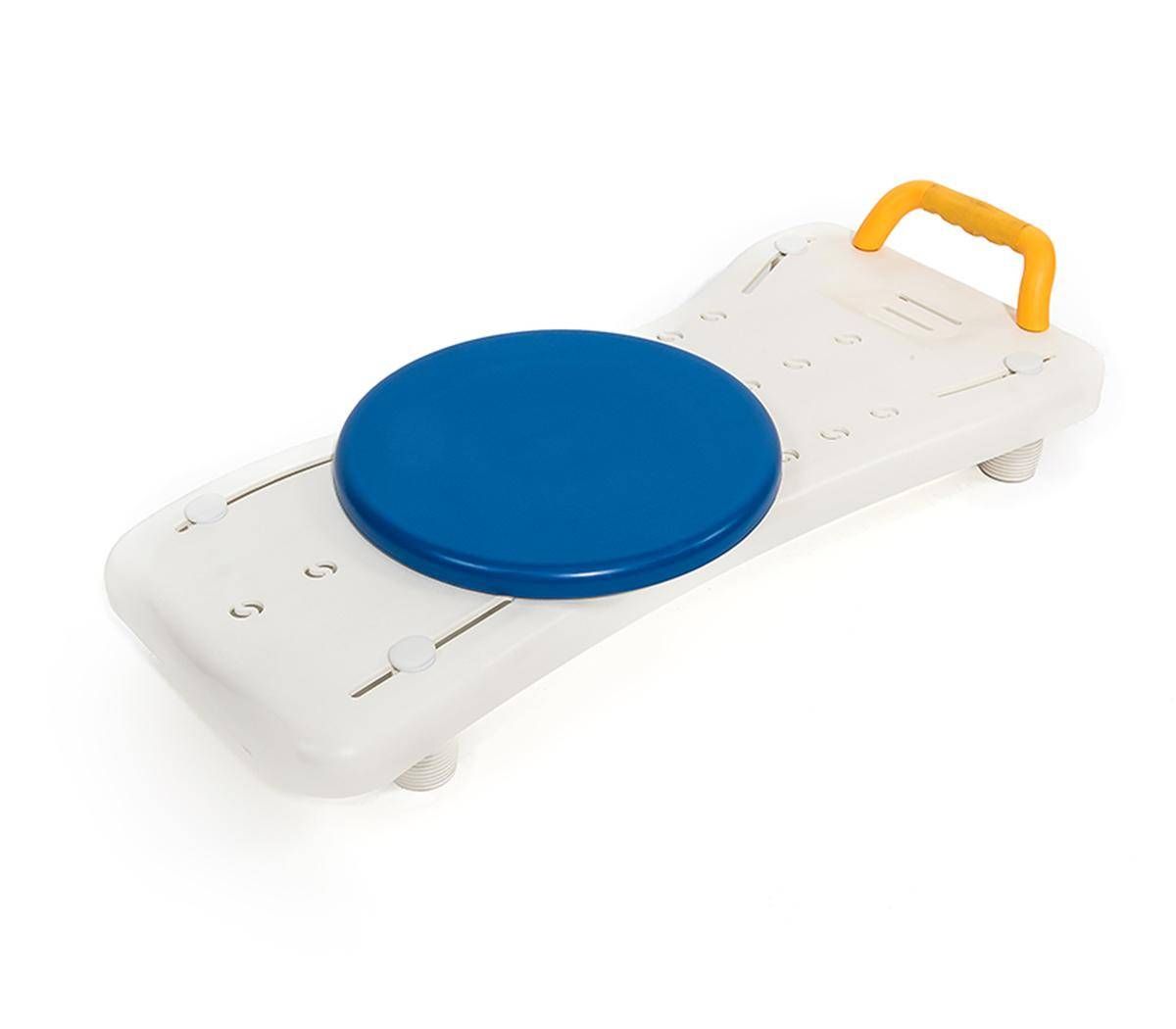 CARELINE Aquasafe Badewannenbrett mit Drehscheibe