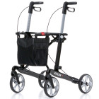 REHASENSE Carbon Leichtgewichtrollator Athlon SL schwarz mit Standardbereifung