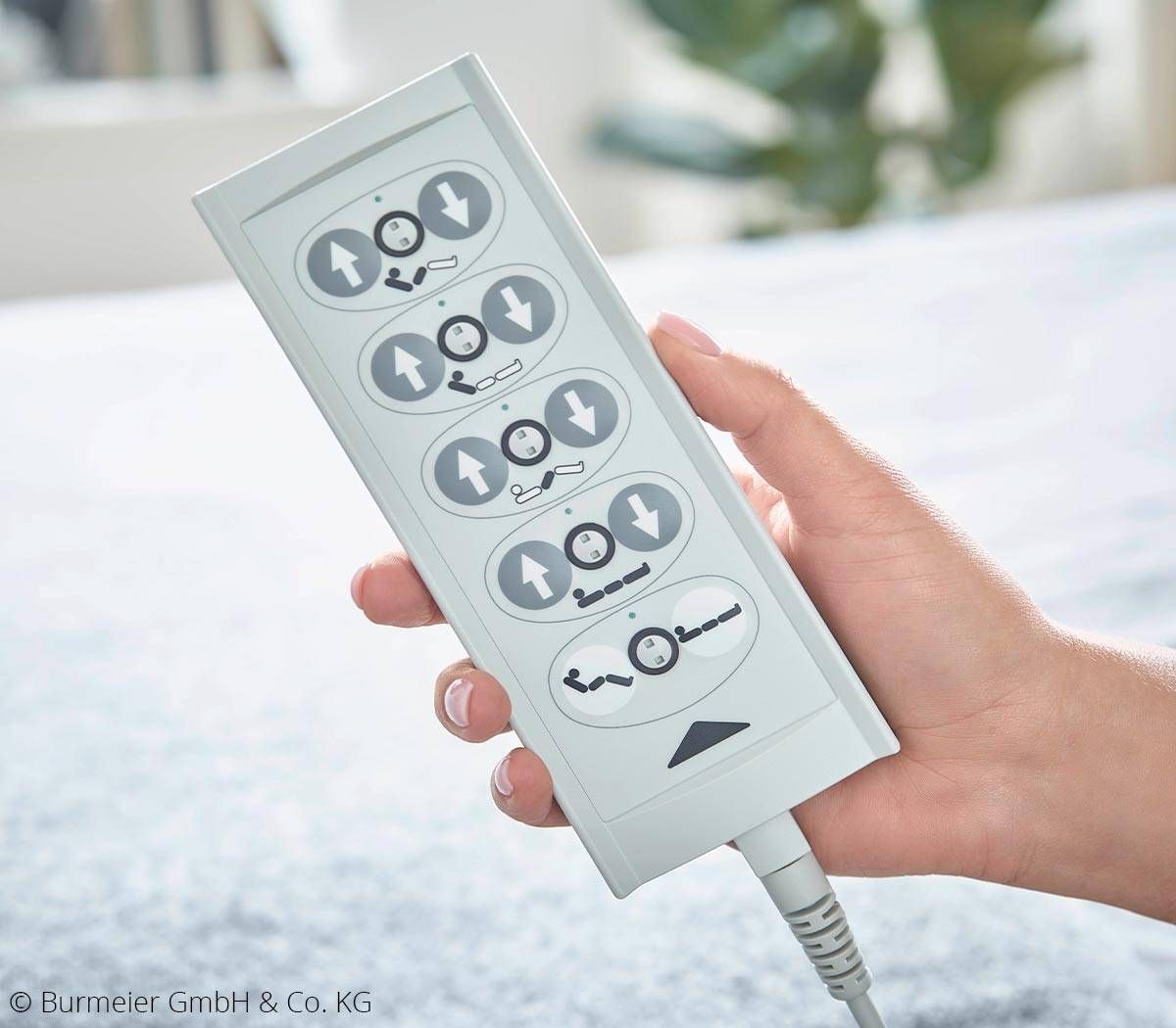 BURMEIER Pflegebett Regia Easy Switch Kunstleder