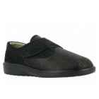 Leder Stretchschuh Varomed Palma in Schwarz