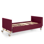 BURMEIER Softcover Satz für Pflegebett Dali bordeauxrot