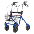 REHASHOP Rollator Vita HMV - inklusive Korb, Tablett und Ankipphilfe