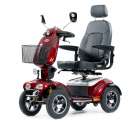 SHOPRIDER Elektromobil Pellworm rot mit 360 Grad Ansicht