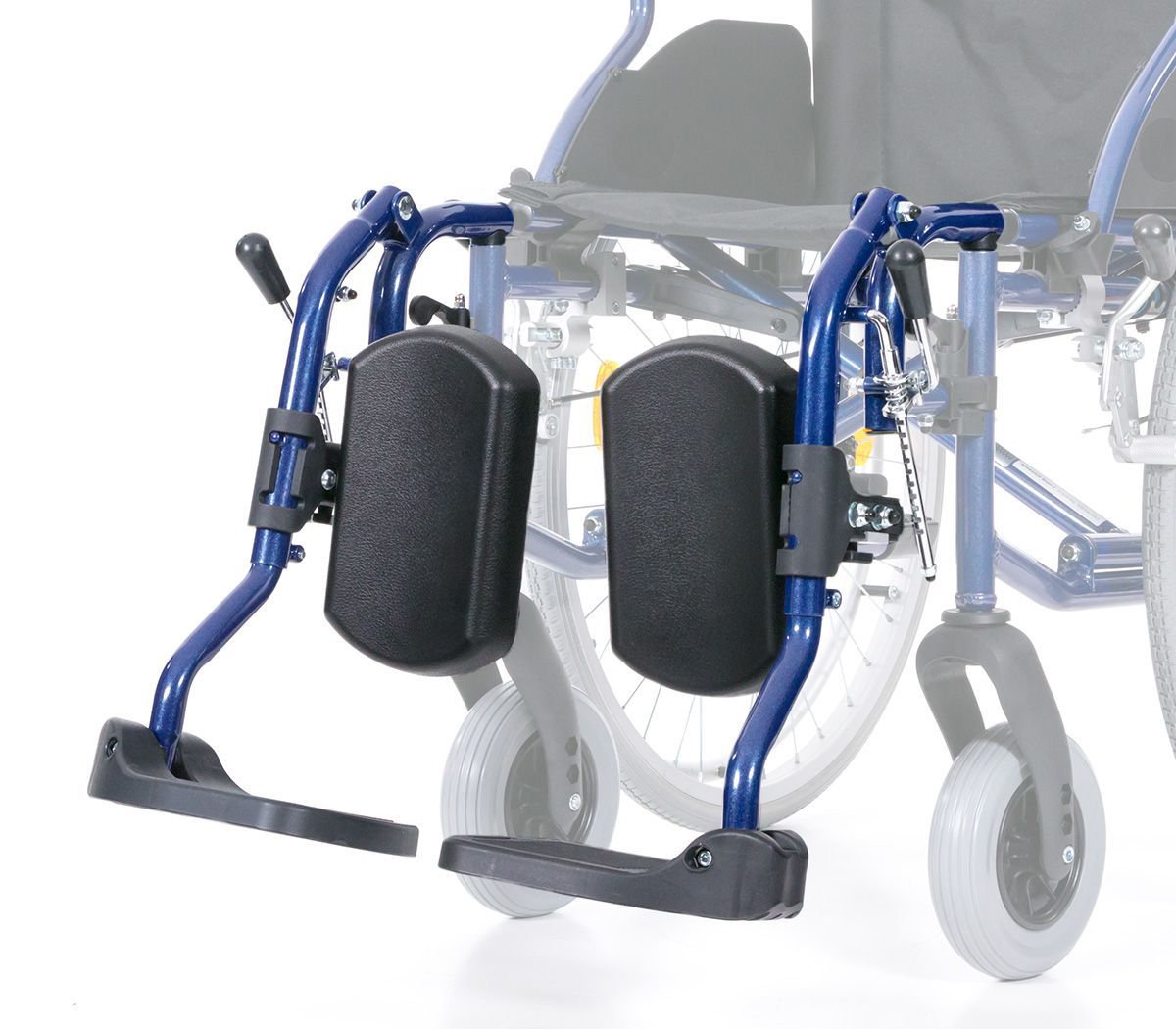 REHASHOP Hochschwenkbare Fußstütze für Bison 2 Blue