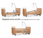 BURMEIER Pflegebett Inovia - Verstellung der Durchgängigen Seitengitter