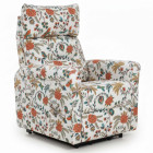 REHASOP Aufstehsessel Estoril mit Samt-Stoffbezug Golden Life im Blumenmuster