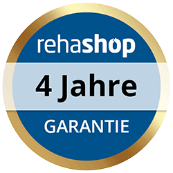 Siegel für 4 Jahre Herstellergarantie von Rehashop