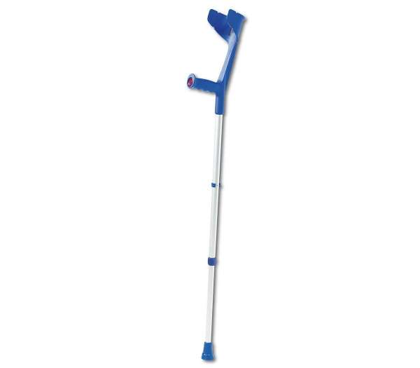 REBOTEC Unterarmgehstützen Extra Lang Blau