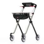 REHASENSE Indoor Rollator Pixel, Farbvariante Schwarz & Champagne