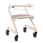 SALJOL Wohnraumrollator weiss 55cm Ivory white