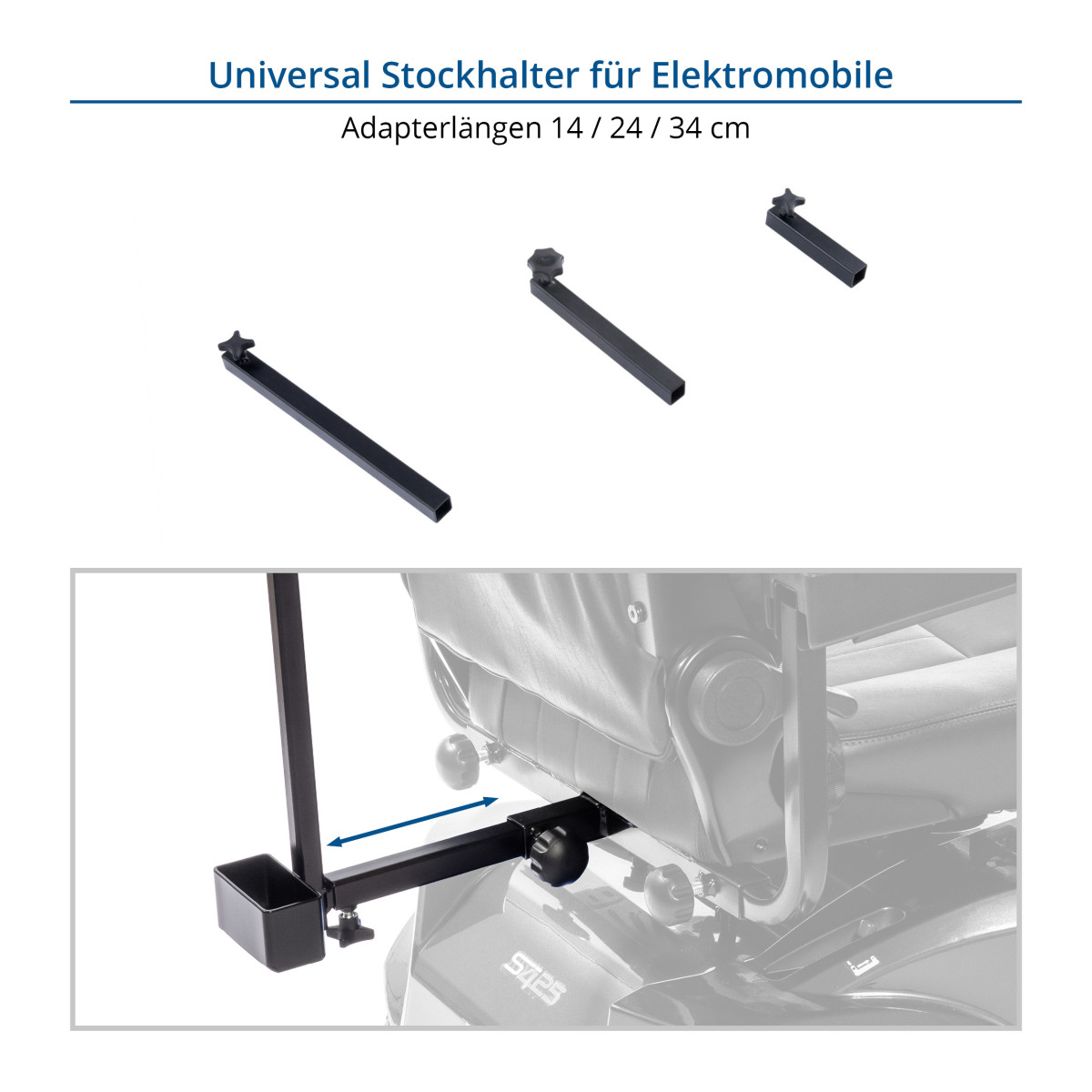 AKTIV Stockhalter für Elektromobile